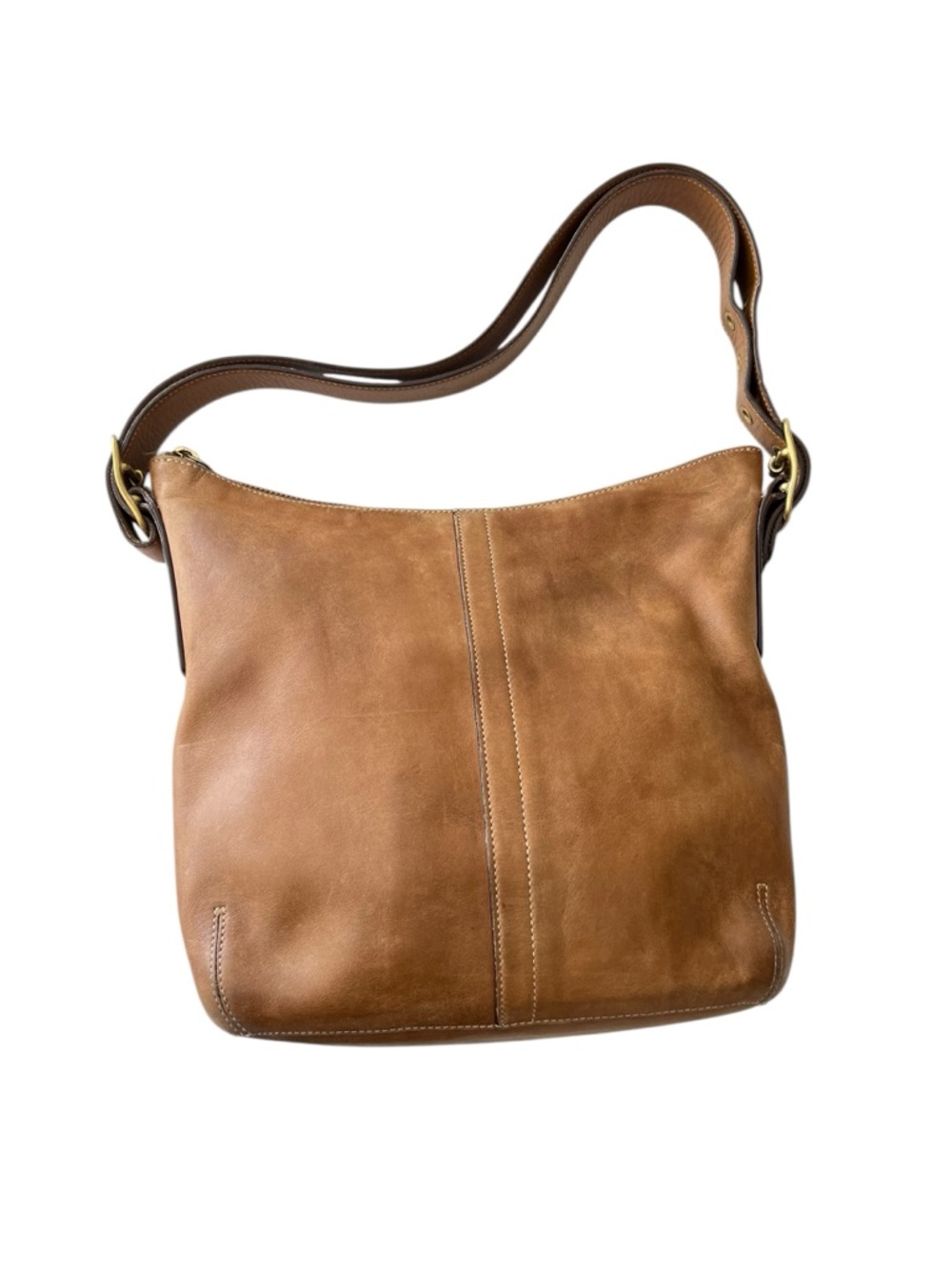 Coach Vintage Y2K 9328 Convertible Slim Duffle Leather Shoulder Crossbody Bag